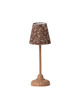 Vintage floor lamp, small - dark powder