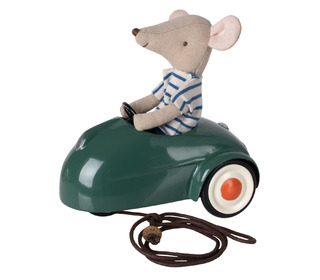 Mouse car - dark green - Maileg