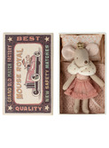 Princess mouse, little sister in matchbox