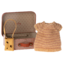 Knitted dress and bag in suitcase - big sister mouse - Maileg