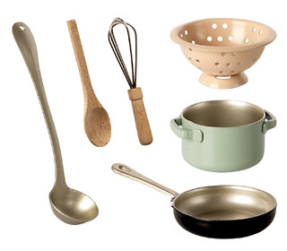 Miniature cooking set - Maileg