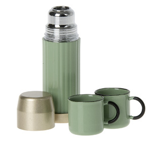 Thermos and cups - mint - Maileg