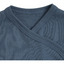 Morris L/S wrap-body steel blue - Minimalisma