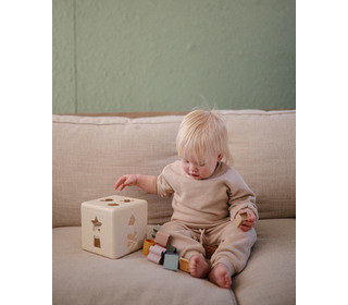 Shape sorting box - Mushie