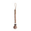 Speenketting Cleo - pale taupe/wood - Mushie