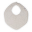 Knitted bib Fjola - ivory - Saga Copenhagen