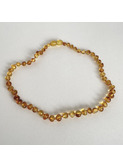 Baltic amber necklace - honey