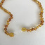 Baltic amber necklace - honey - Saga Copenhagen