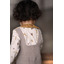 Knitted bib Fjola - honey - Saga Copenhagen