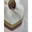 Knitted bib Fjola - ivory - Saga Copenhagen