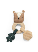 Activity mini rattle - Milo the bear