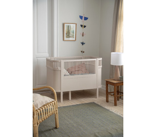 The Sebra bed, baby & jr., Birchbark beige - Sebra