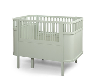 The Sebra bed, baby & jr., Mist green - Sebra