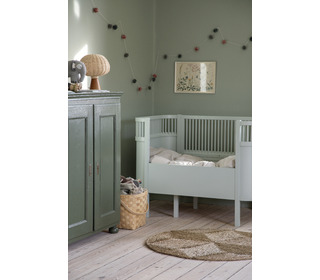 The Sebra bed, baby & jr., Mist green - Sebra