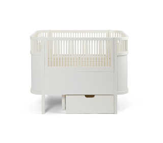 The Sebra bed Drawer, Baby & Jr. Classic white - Sebra