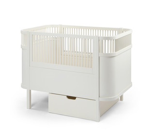 The Sebra bed Drawer, Baby & Jr. Classic white - Sebra