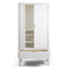 The Sebra Wardrobe, double door, white - Sebra