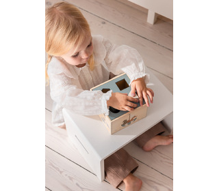 Shape sorter, wooden - World of Sebra - Sebra